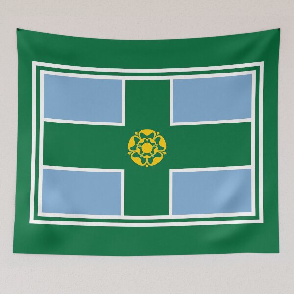 Item preview, Derbyshire Flag Gifts, Stickers and Products designed and sold by mpodger.