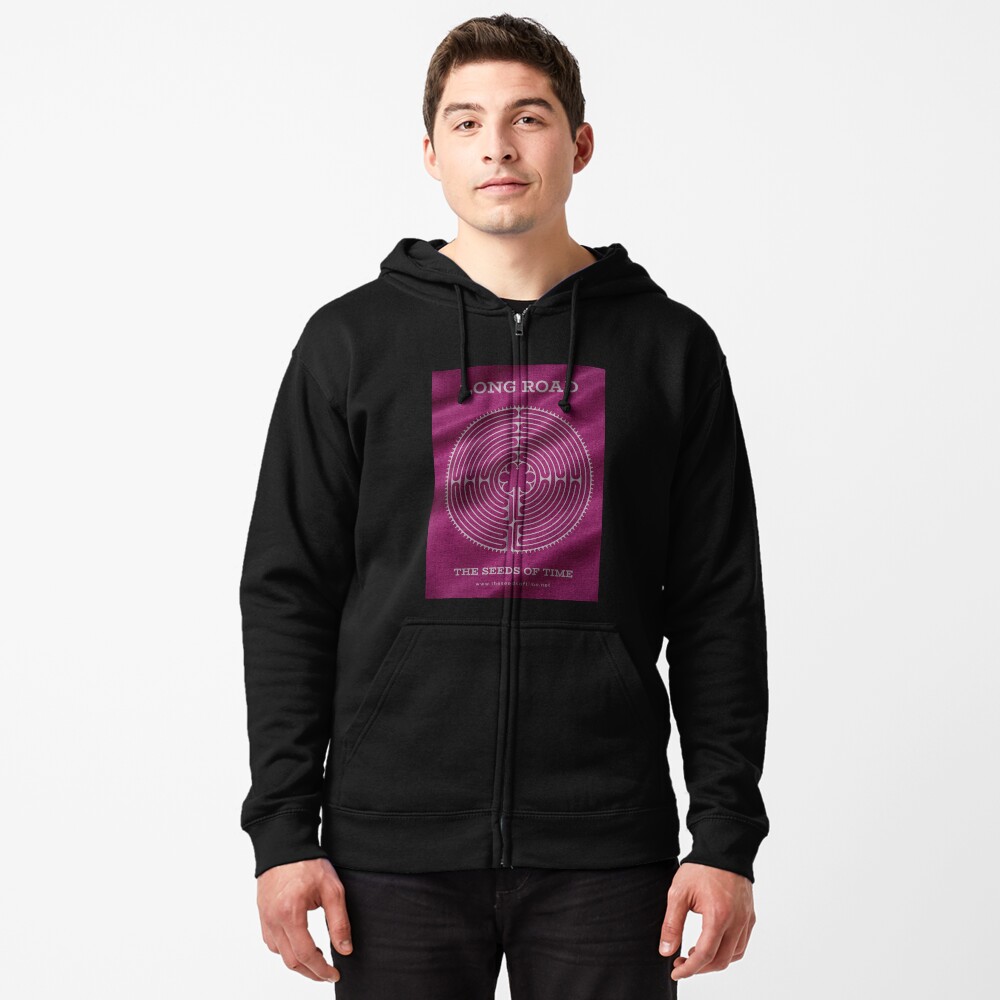 Item preview, Zipped Hoodie designed and sold by theseedsoftime.