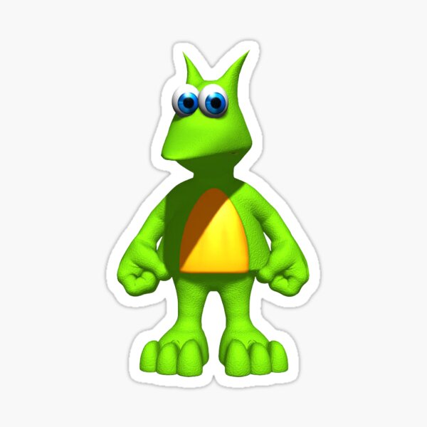 Green Jinjo Sticker