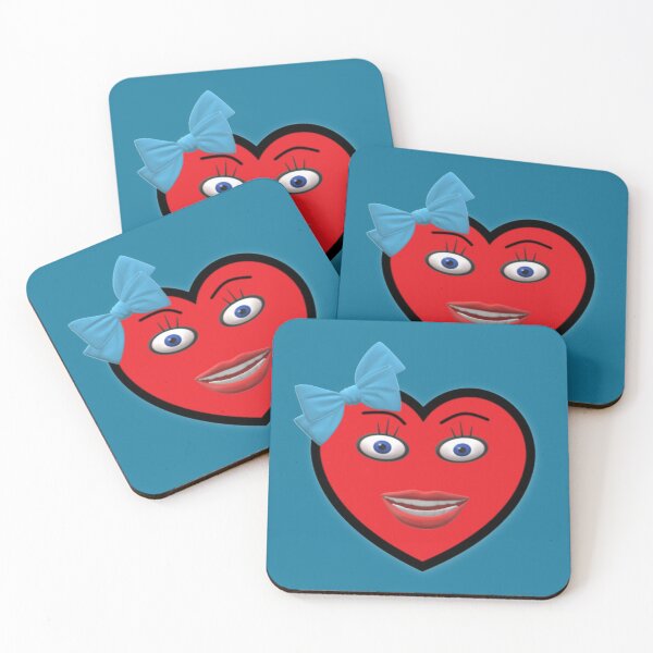 Item preview,  Emoji Lady Heart With A Big Smile designed and sold by TeesFashion.