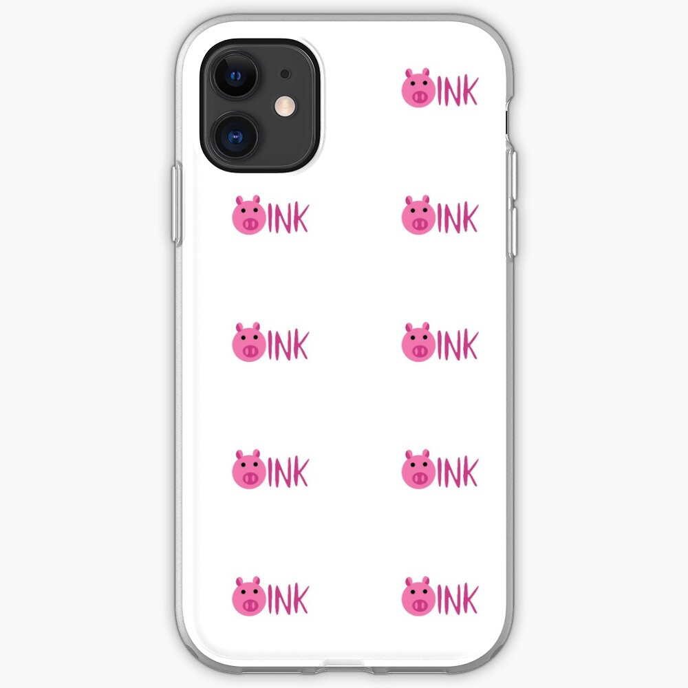Pig Design For Pig Lover Pig Nose Oink Iphone Case Cover By Anzus13carlett Redbubble - sink ink roblox