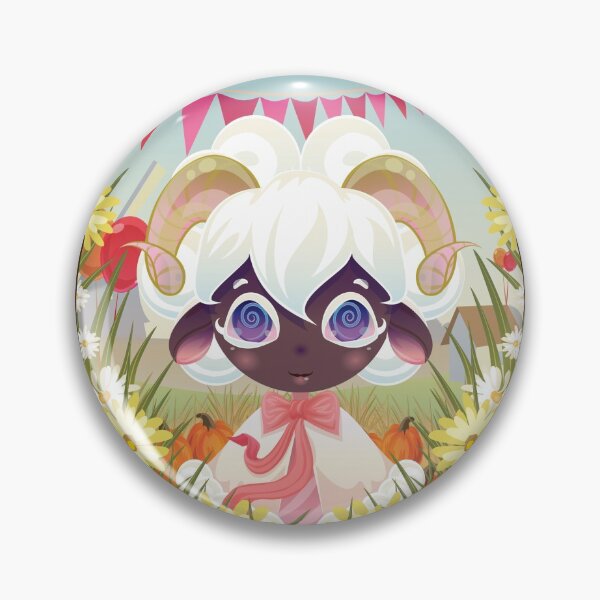 Item preview, Fluffy Sheep Among the Prairie  designed and sold by DuoTalesStudio.