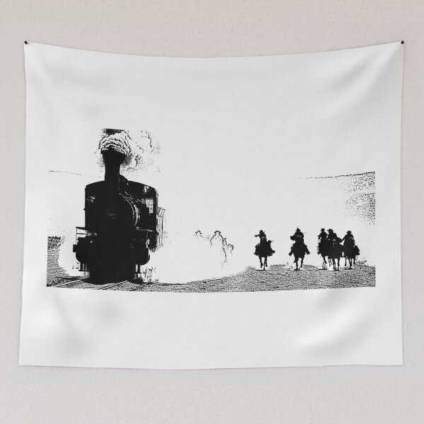 Item preview, Train and Bandits designed and sold by ilmagatPSCS2.
