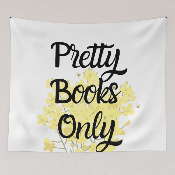 Item preview, Pretty Books Only - Yellow designed and sold by ThePoisoned Pen.