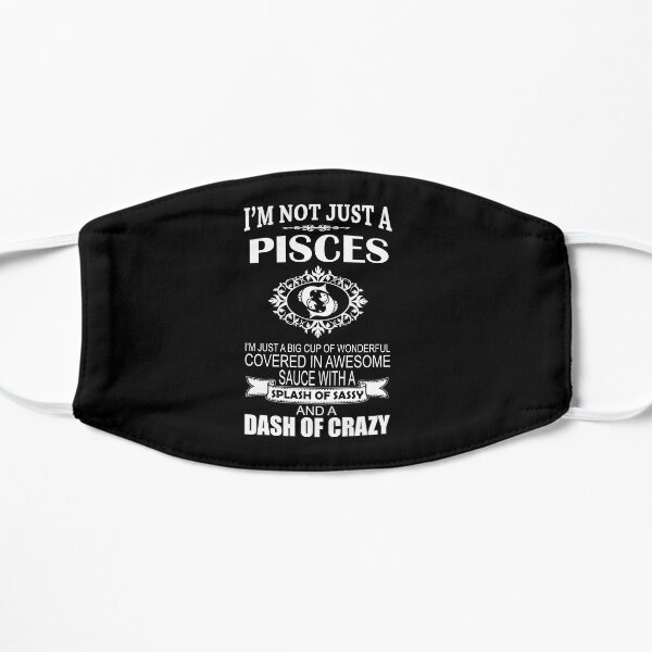 Pisces - Birthday Horoscope Zodiac Sign Flat Mask