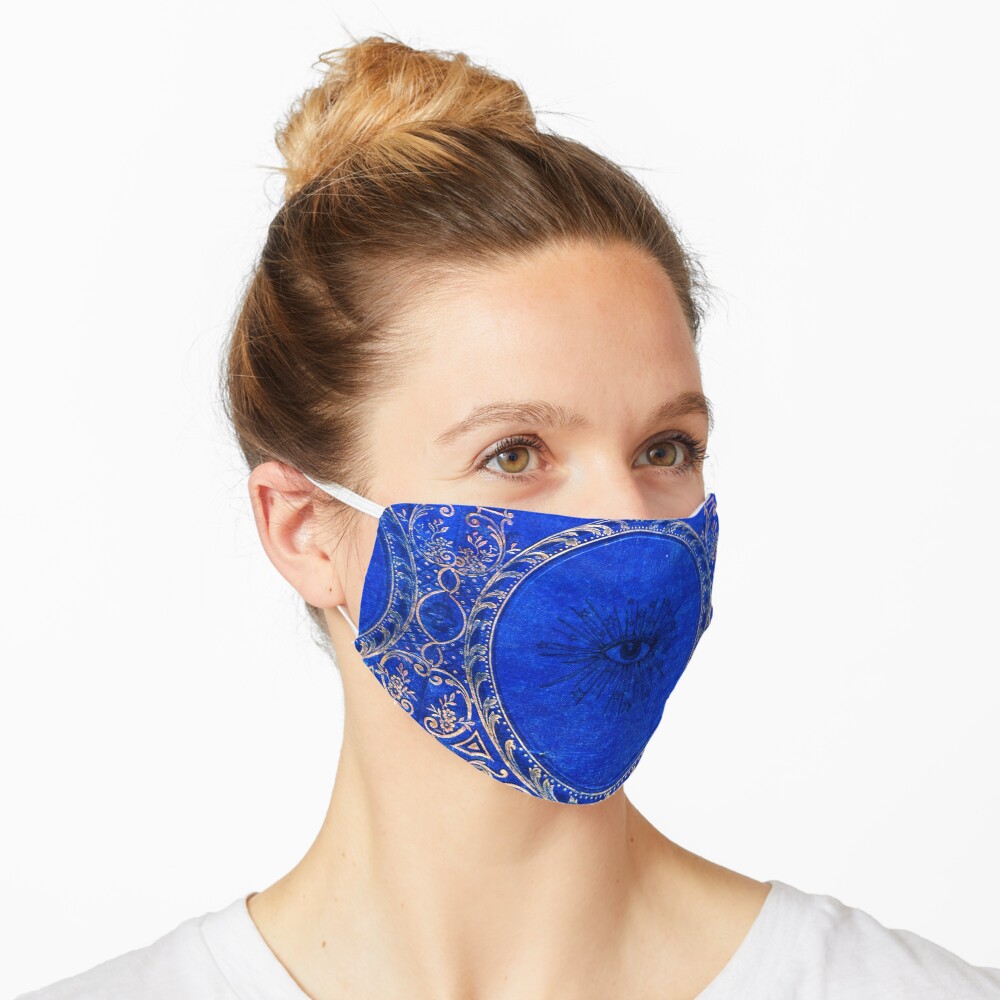 I See You in Blue Mask