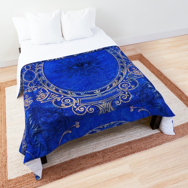 I See You in Blue Comforter