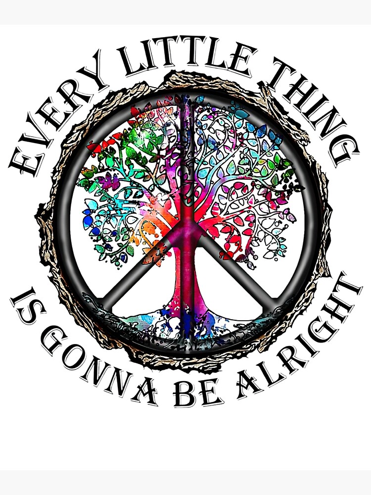 every-little-thing-is-gonna-be-alright-tree-peace-sign-canvas-print