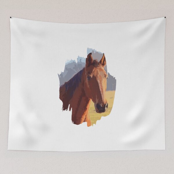 Item preview, Bay Horse Portrait designed and sold by artbybri7.