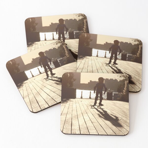 Item preview, Skateboarder - Late Day Fun, Hudson River Park designed and sold by picturedlcphoto.