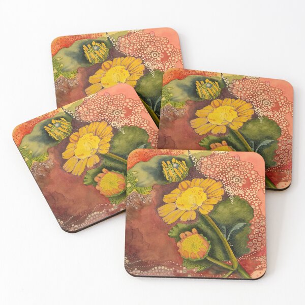 Item preview, Flowers with dots designed and sold by gracebattiss.
