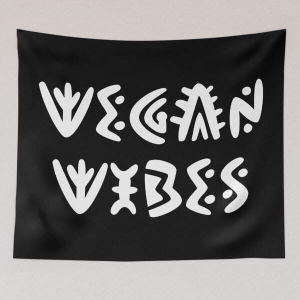 Item preview, Vegan vibes tribal designed and sold by ReignGFX.