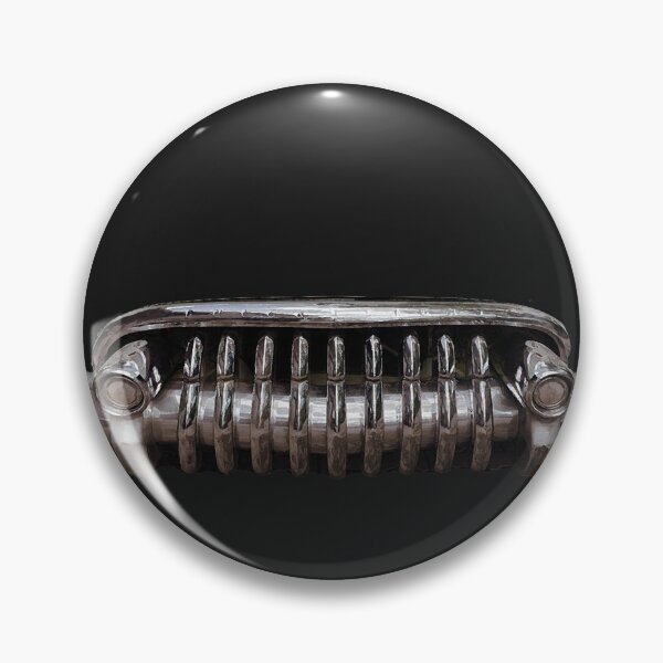 Item preview, Chrome car grill, 1950's designed and sold by Larry Oates.