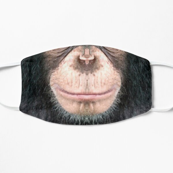 Chimpancé 2 Mascarilla plana