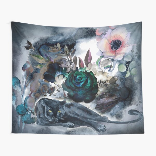 Black panther Tapestry