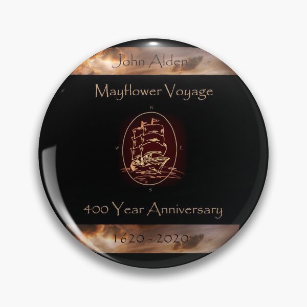 Item preview, Mayflower 400 Year Anniversary - John Alden 1620 - 2020 designed and sold by NoteBTravel.