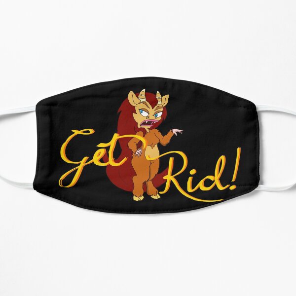 Hormone Monstress. "Get rid!" Mask