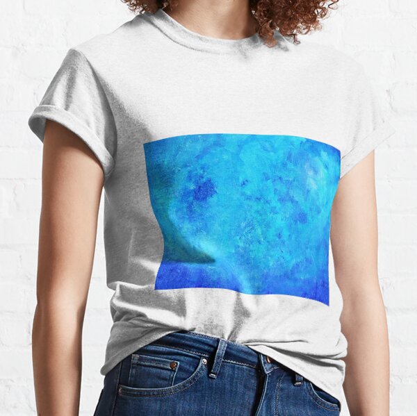 Abstract blue two Classic T-Shirt