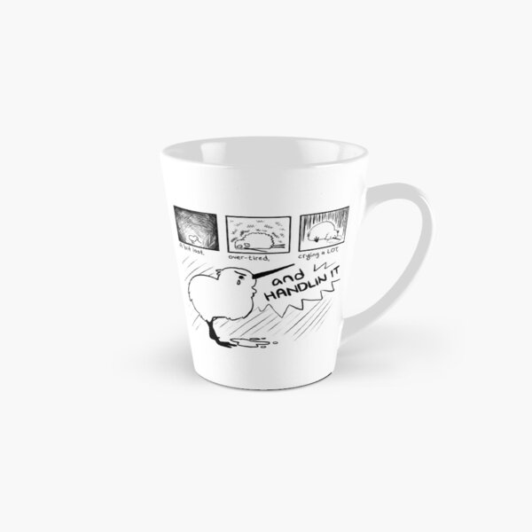 Item preview, "HANDLIN IT" Kiwi Bird Comic designed and sold by thelatestkate.