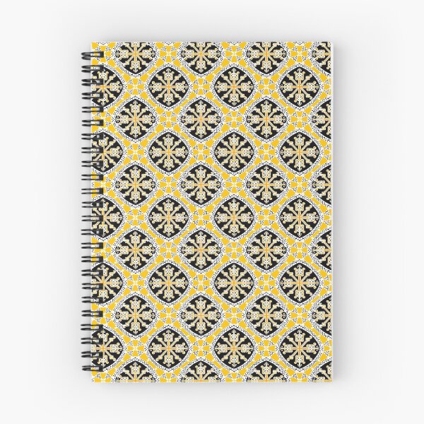 Item preview, Patrón étnico azteca amarillo designed and sold by mythandframe.