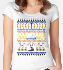 Arrested Development Ugly Sweater Women's Fitted Scoop T-Shirt