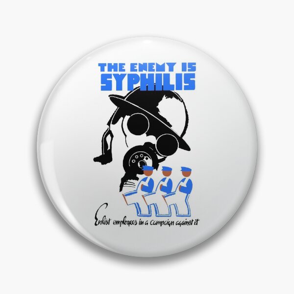 Item preview, The Enemy Is Syphilis designed and sold by warishellstore.