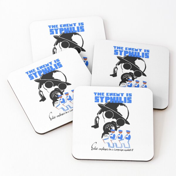 Item preview, The Enemy Is Syphilis designed and sold by warishellstore.