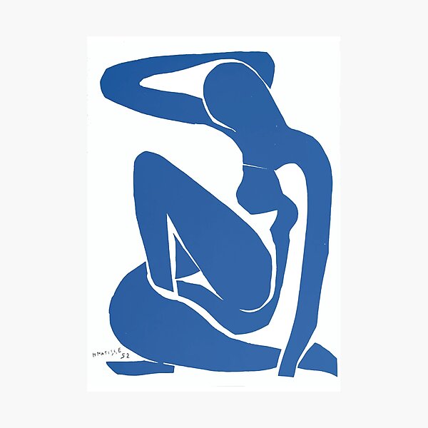 Henri Matisse - Blue Nude VI Photographic Print