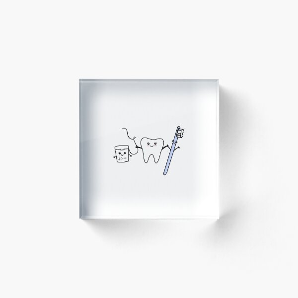 happy tooth & friends Acrylic Block