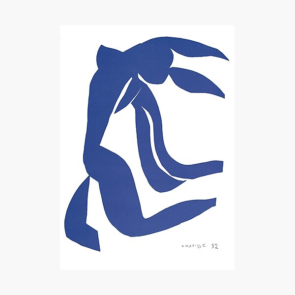 Henri Matisse - Blue Nude XI Photographic Print