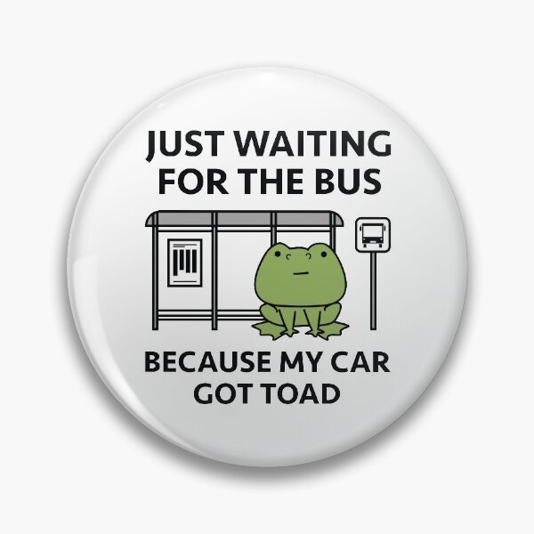 Item preview, My Car Got Toad designed and sold by LuckyFoxDesigns.