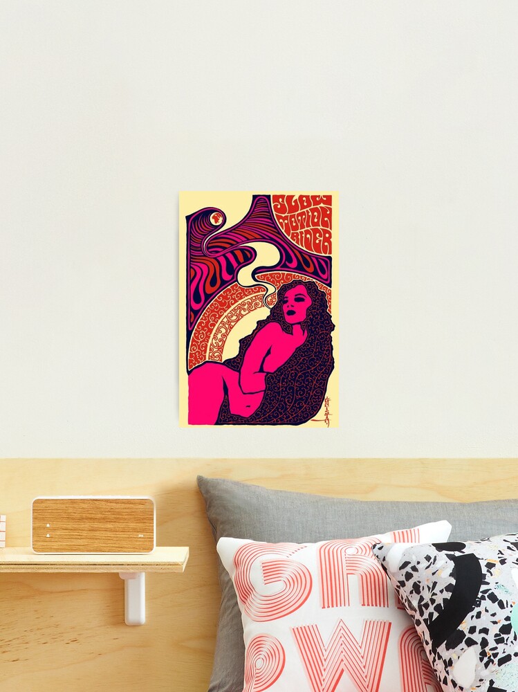 Psychedelic 70s Poster | Photographic Print