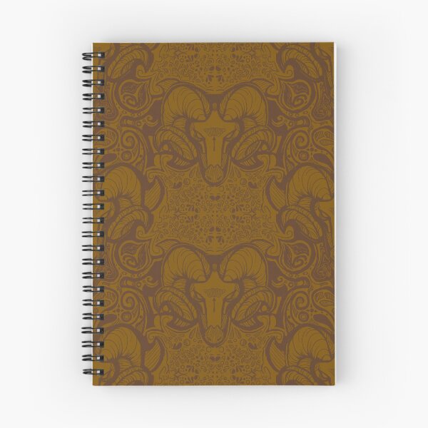 Item preview, Ramshead Damask (We all return to the dirt, one way or another) designed and sold by leebradford.