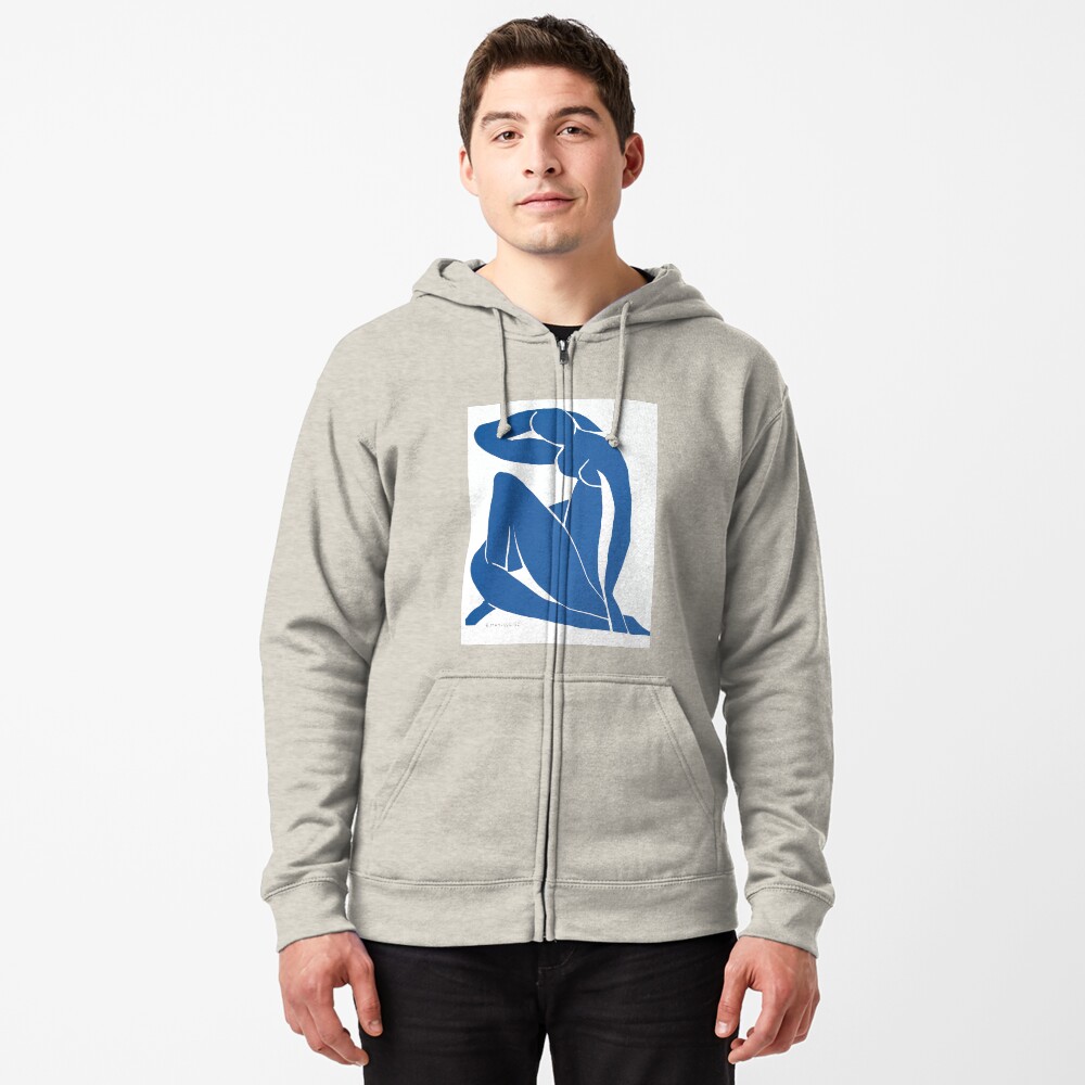 Aperçu de l'œuvre Veste zippée à capuche créée et vendue par studiofrivolo.