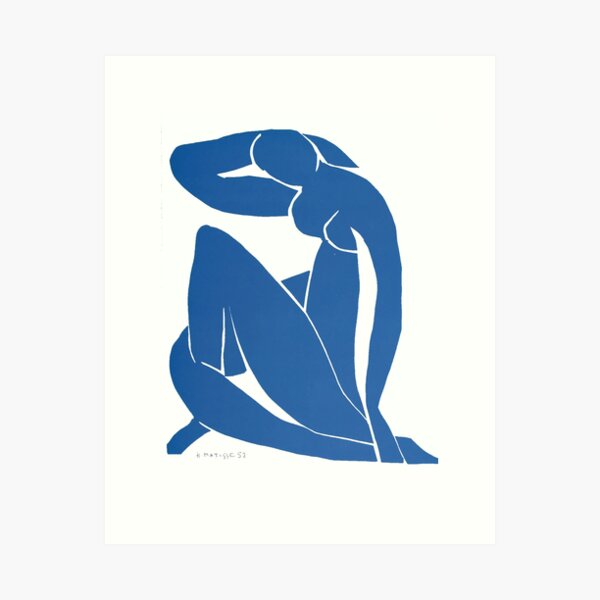 Henri Matisse - Nu bleu XII Impression artistique