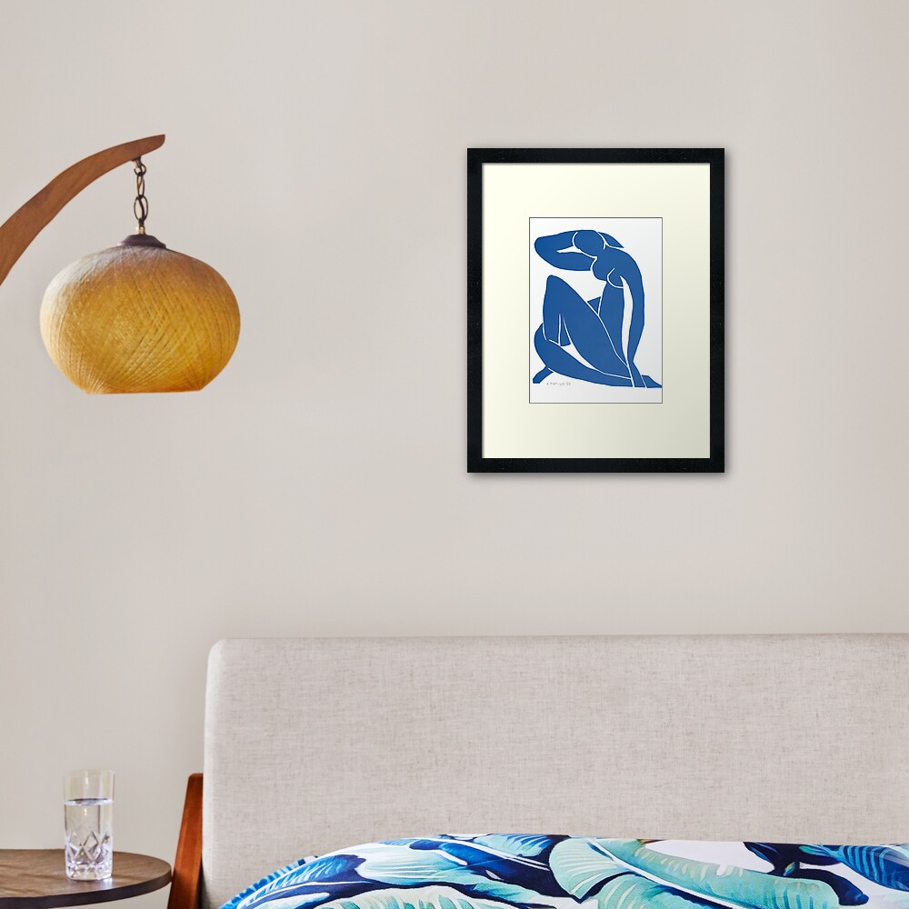 Henri Matisse - Blue Nude XII Framed Art Print