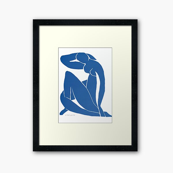Henri Matisse - Nu bleu XII Impression encadrée