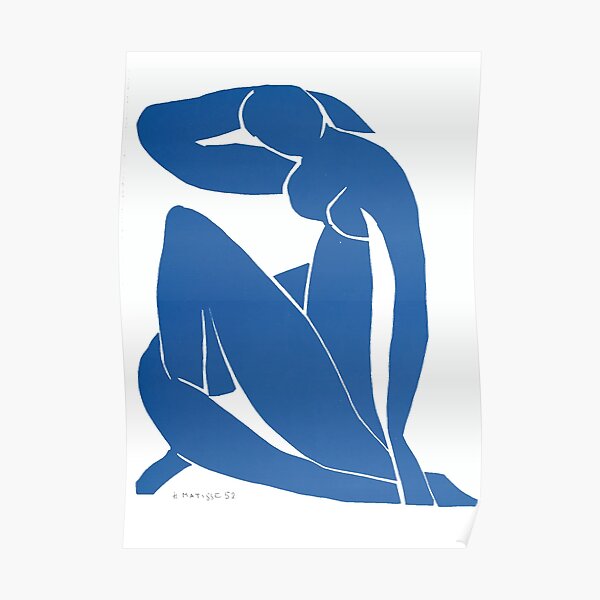 Henri Matisse - Desnudo azul XII Póster