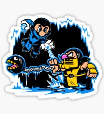 Mario Kombat Sticker