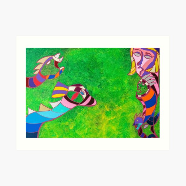Grassland one Art Print