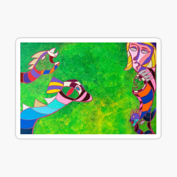 Grassland one Sticker