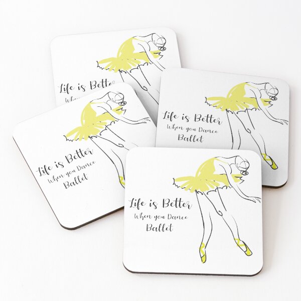 Item preview, Life is better when you can dance Ballet designed and sold by GLOW BUYGLOW.