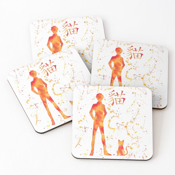 Item preview, Year of the Cat Watercolor Silhouette designed and sold by mopotter167.