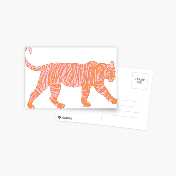 Item preview, Orange and Pink Tiger designed and sold by cbrewerr.