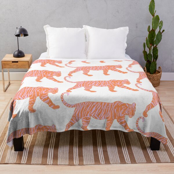 Item preview, Tigre naranja y rosa designed and sold by cbrewerr.