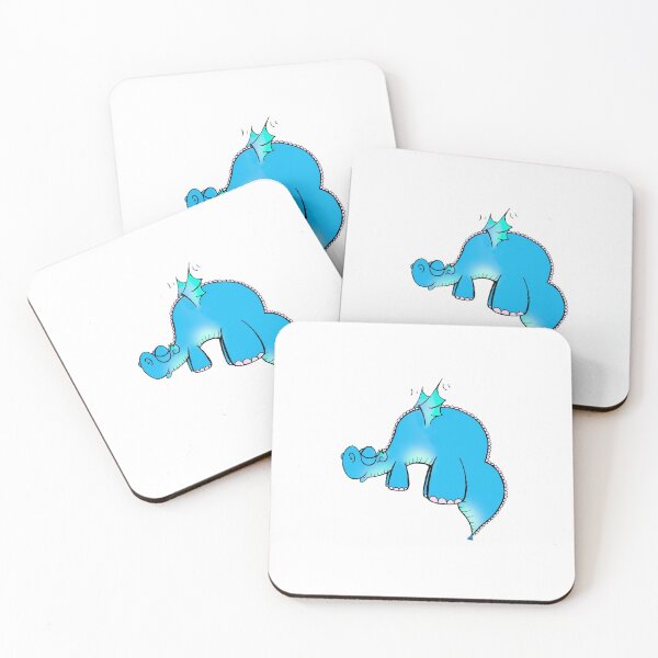 Item preview, Blue Sleepy-flying Dragon designed and sold by Lydia Brendel.