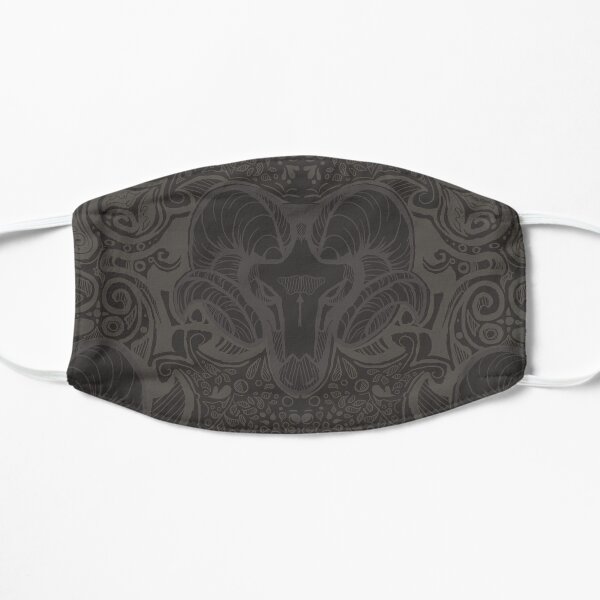 Ram's Head Damask pattern (Cursed Dagger) Flat Mask