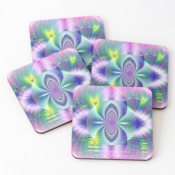 Item preview, Pink Kaleidoscope Fractal  designed and sold by pinkal.