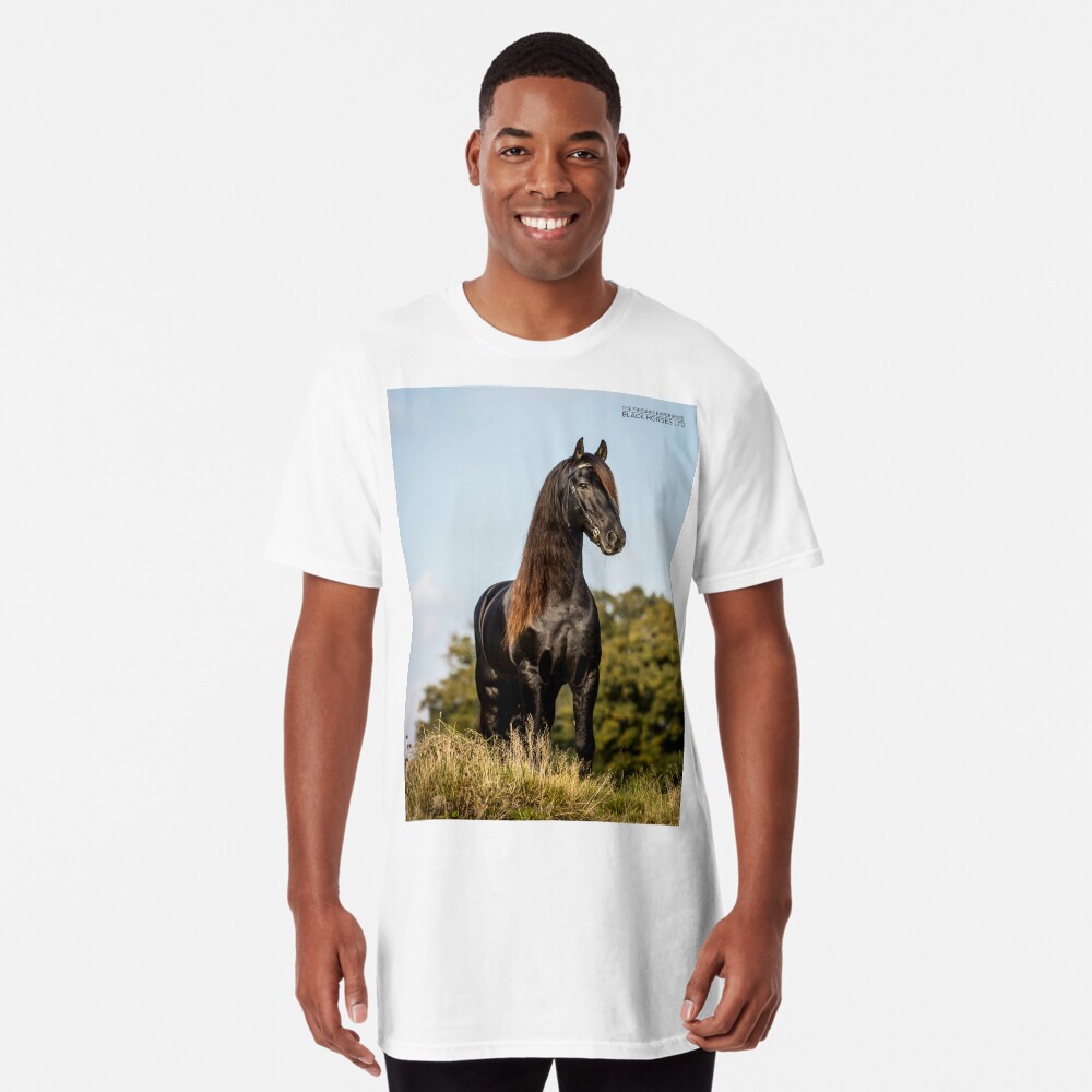 Item preview, Long T-Shirt designed and sold by Blackhorsesltd.