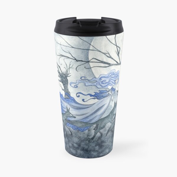 Wolf Dream Travel Coffee Mug